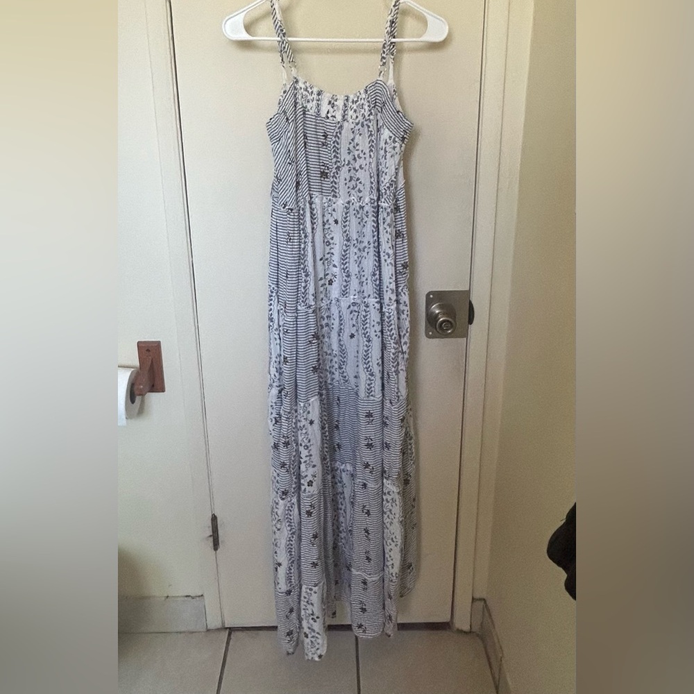 Love stitch maxi dress